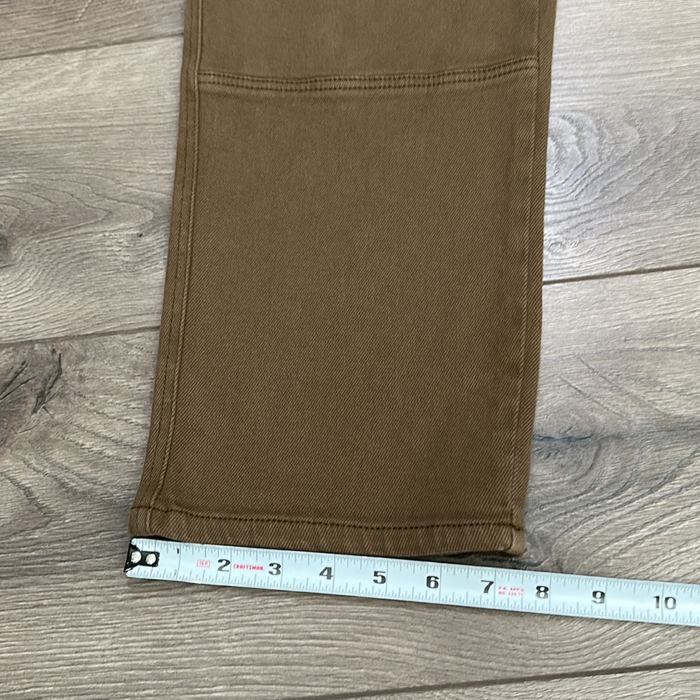 Wilfred Free Aritzia Meave Cargo Mid Rise Straight Ankle Pants Brown Size‎ 0 - Picture 10 of 14